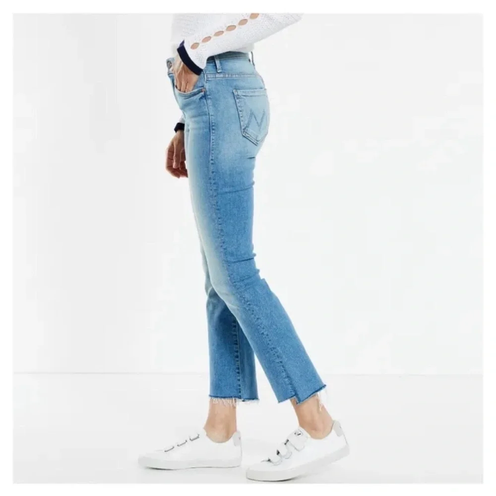 Mother - Insider Crop Step Fray jeans - Shoot To Thrill